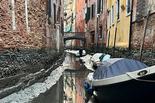 Italy Venice Dried Canals