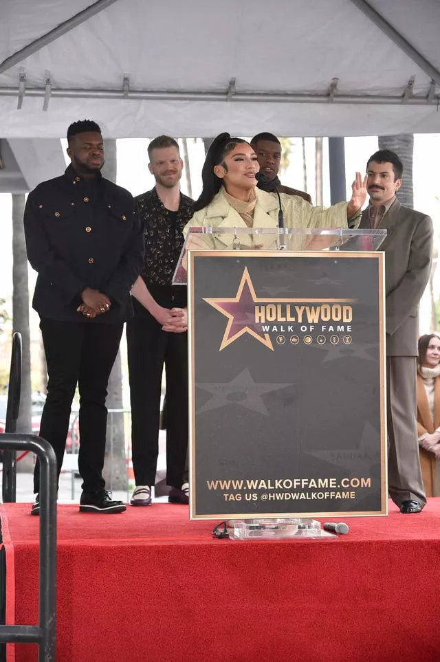Pentatonix Honored With a Star on the Hollywood Walk of Fame