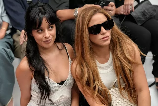 Camila Cabello, left, and Shakira