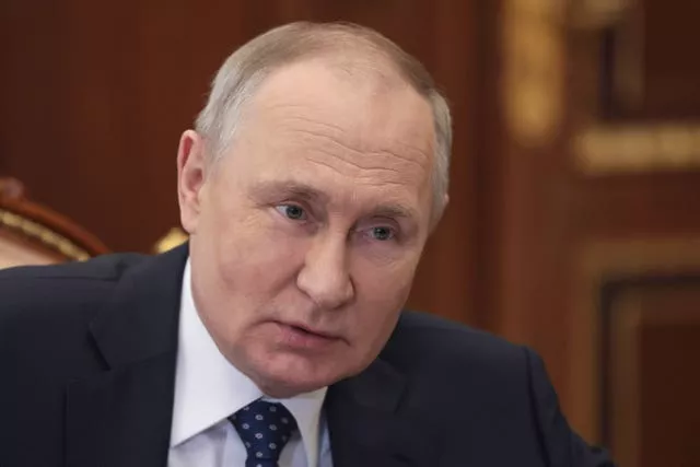 Russian President Vladimir Putin 