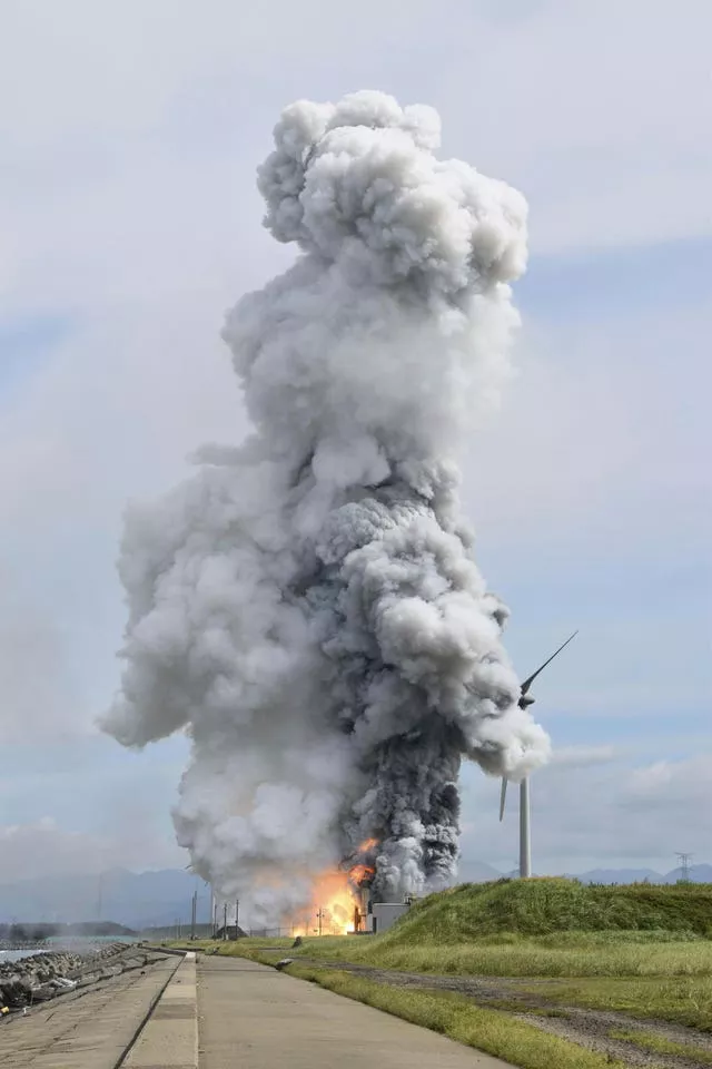 Japan JAXA Explosion