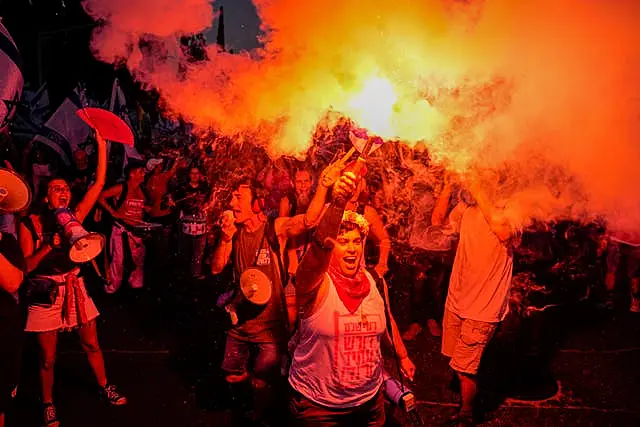 Demonstration in Israel