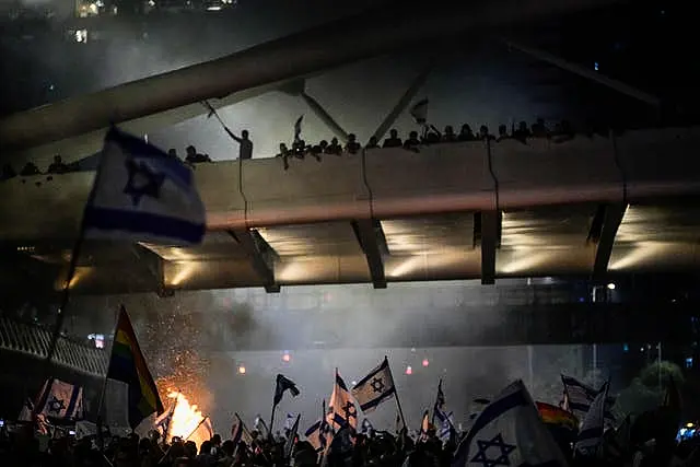 Israeli protesters