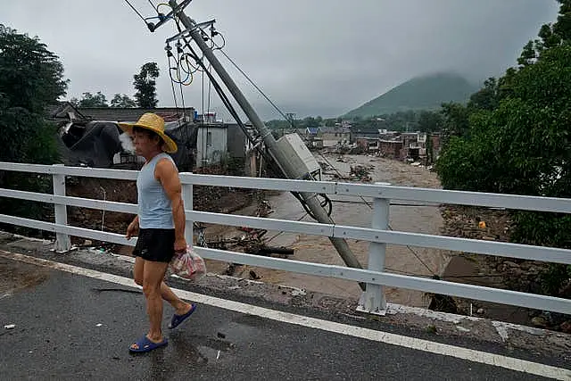 APTOPIX China Daily Life Weather