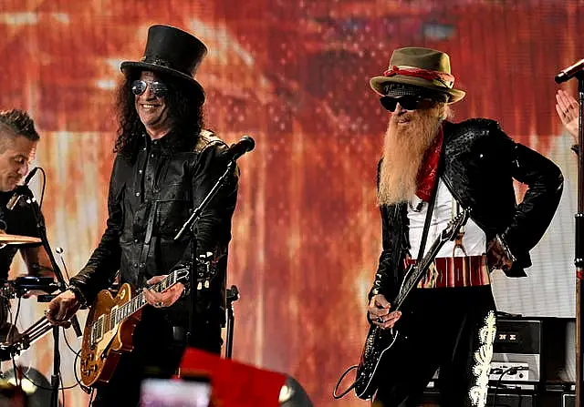 Slash and Billy Gibbons