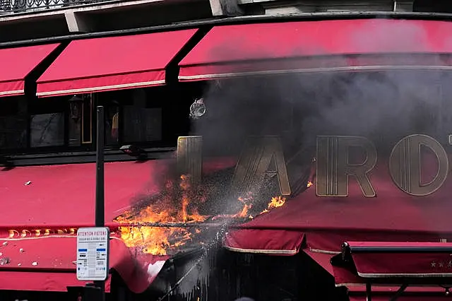 APTOPIX France Pension Protests