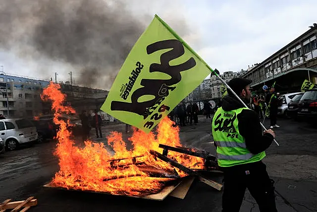 France Pension Protests