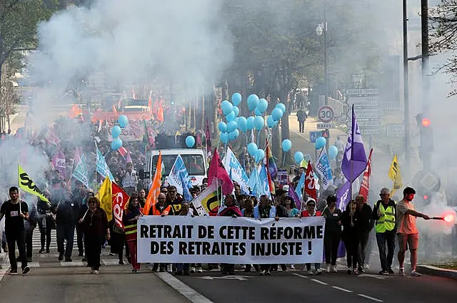 France Pension Protests