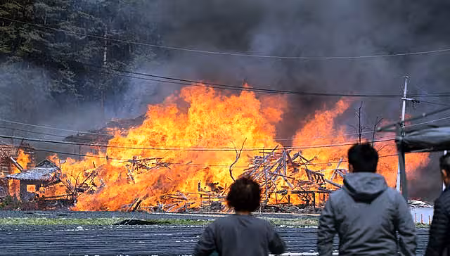 South Korea Wildfire