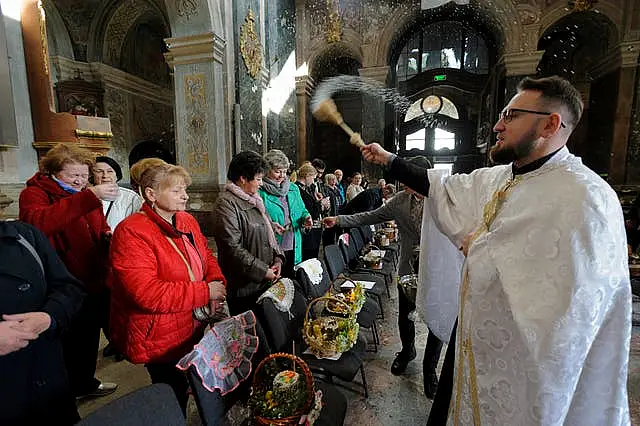 Russia Ukraine War Orthodox Easter