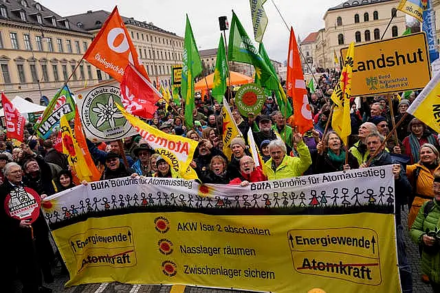 Anti-nuclear rally in Munich