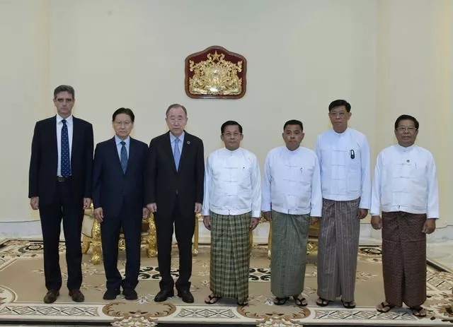 Myanmar Ban Ki Moon
