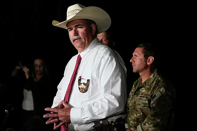 Sheriff speaks to media