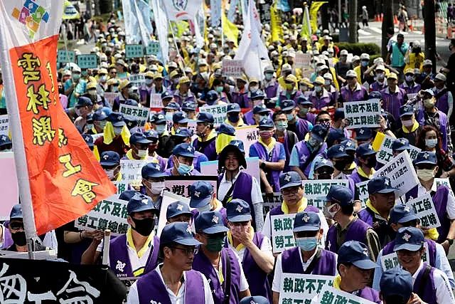 Taiwan May Day Labor