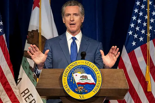 Hollywood Strikes Newsom