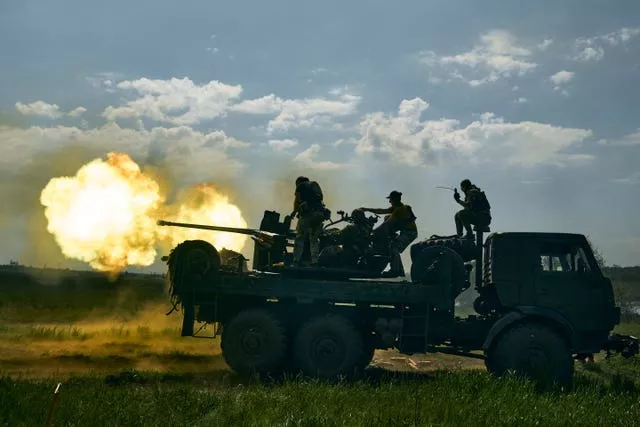 Artillery fire