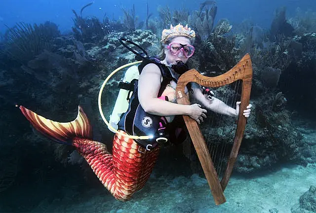 Underwater Music show