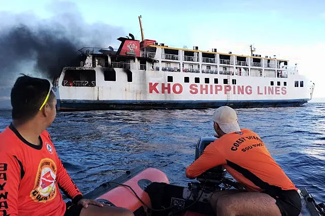 Philippines Ferry Fire