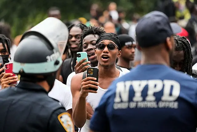 Union Square Crowd