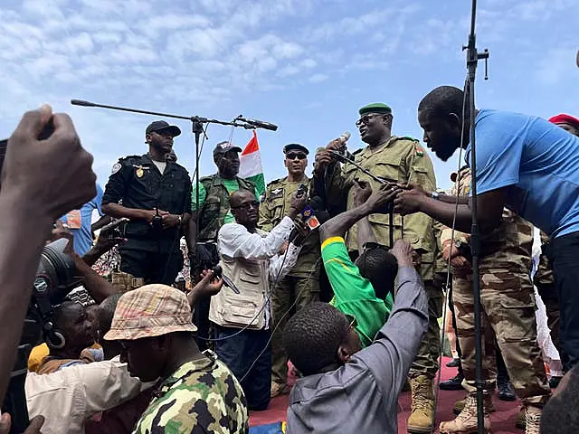 Soldiers in Niger