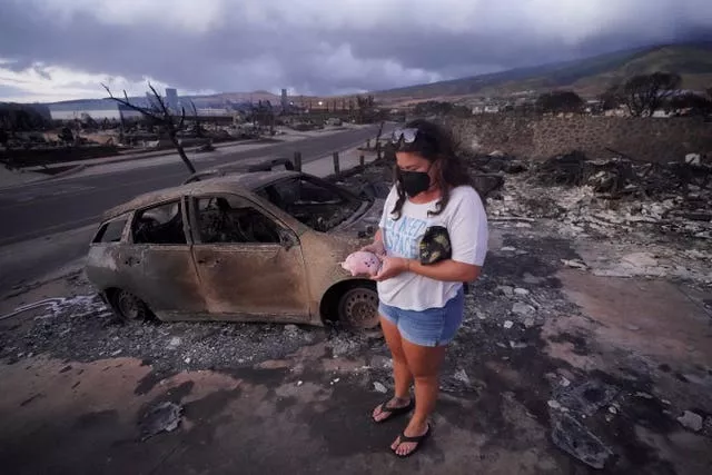 Galeria de fotos dos incêndios no Havaí