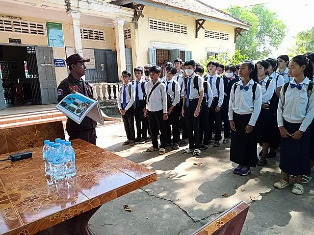 Cambodia School Ordnance