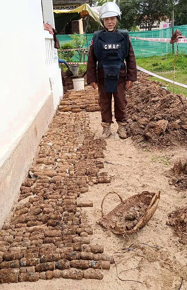 Cambodia School Ordnance