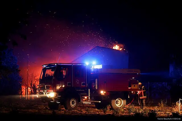 French firefighters