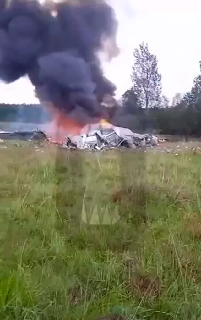 Russia Jet Crash Wagner Chief