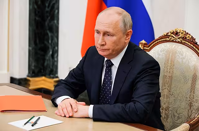 Russian President Vladimir Putin