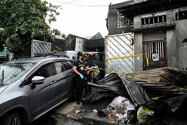 Philippines Deadly Fire