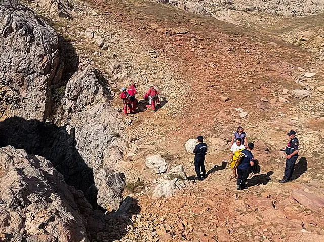 Turkey Cave Rescue