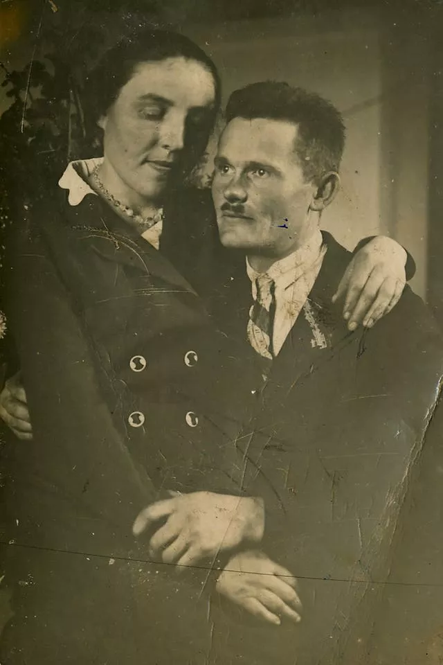Polish farmer Jozef Ulma with his wife Wiktoria 