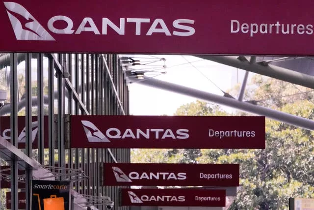 Qantas signage
