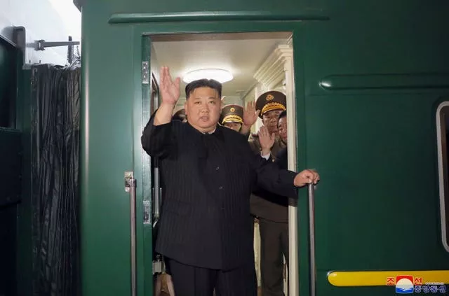 North Korea Russia Kim’s Train