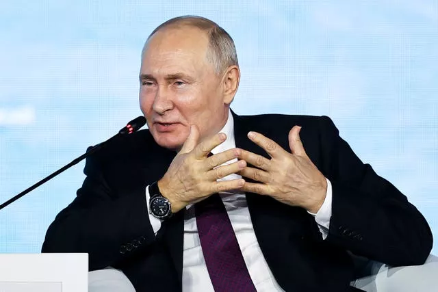Russia Eastern Economic Forum Putin