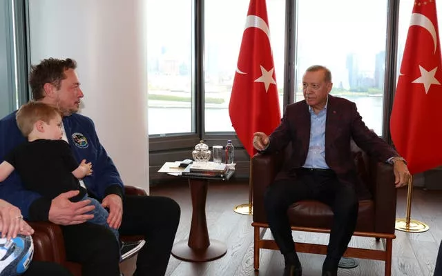 Reunião de Erdogan Musk nos EUA