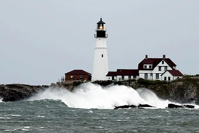 Stormy seas