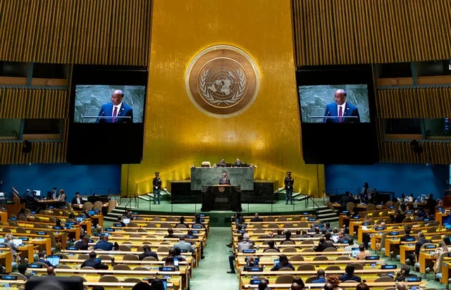 Abdel-Fattah Al-Burhan Abdelrahman Al-Burhan, President of the Transitional Sovereign Council of Sudan, addresses the 78th session of the United Nations General Assembly