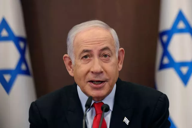 Primeiro-ministro israelense, Benjamin Netanyahu 