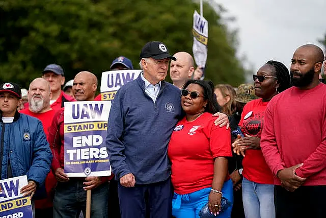 Auto Workers Strike Biden