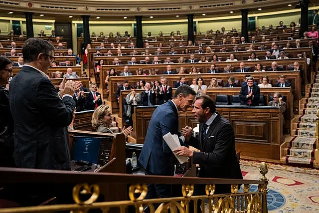 Spanish parliament