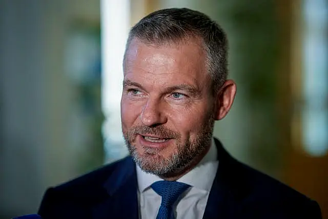 Former Slovak prime minister Peter Pellegrini 