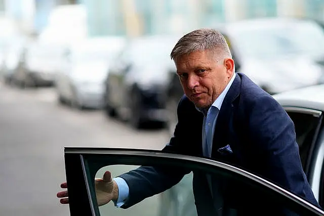 Chairman of SMER-Social Democracy party Robert Fico 