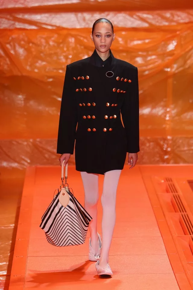 Zendaya Wears Daring Double-Zip Louis Vuitton Dress at Paris Fashion Week
