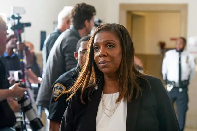 New York attorney general Letitia James