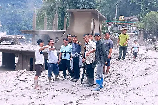 India Sikkim Floods