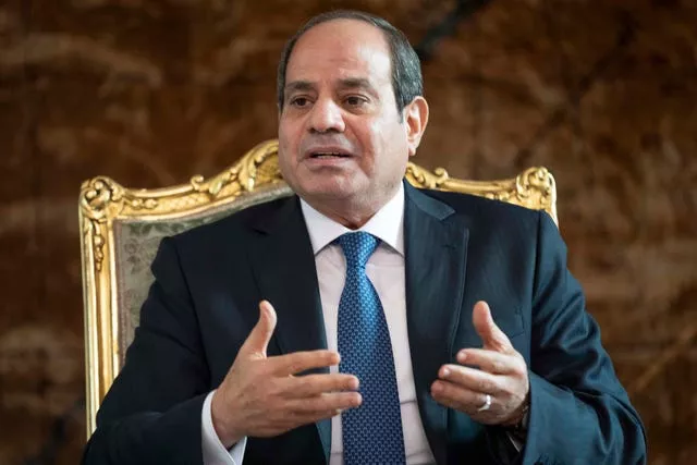 Egypt’s President Abdel Fattah El-Sisi 