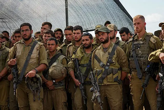 Israeli soldiers