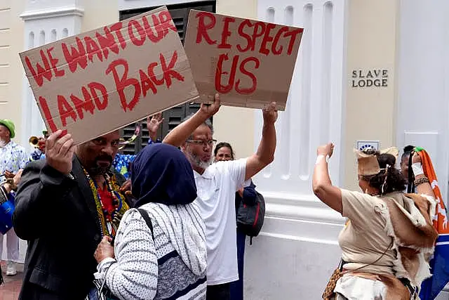 South Africa protest